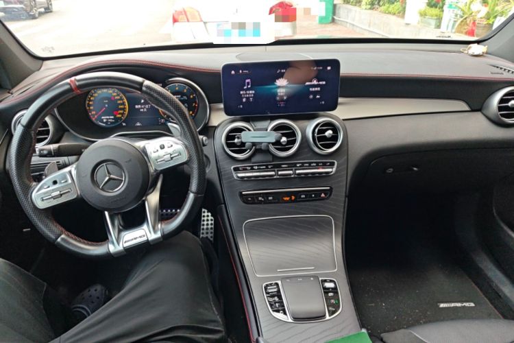 Used Mercedes-Benz GLC Coupe AMG 2020 AMG GLC 43 4MATIC Coupe SUV Center Console