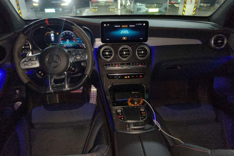 Used Mercedes-Benz GLC Coupe AMG 2020 AMG GLC 43 4MATIC Coupe SUV Center Console