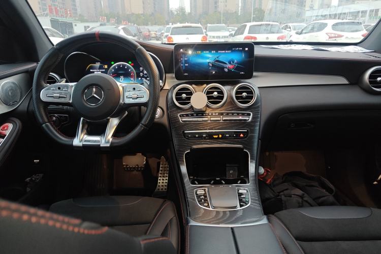 Used Mercedes-Benz GLC Coupe AMG 2020 AMG GLC 43 4MATIC Coupe SUV Center Console