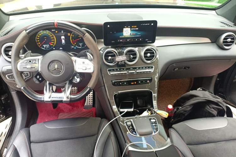 Used Mercedes-Benz GLC Coupe AMG 2020 AMG GLC 43 4MATIC Coupe SUV Center Console
