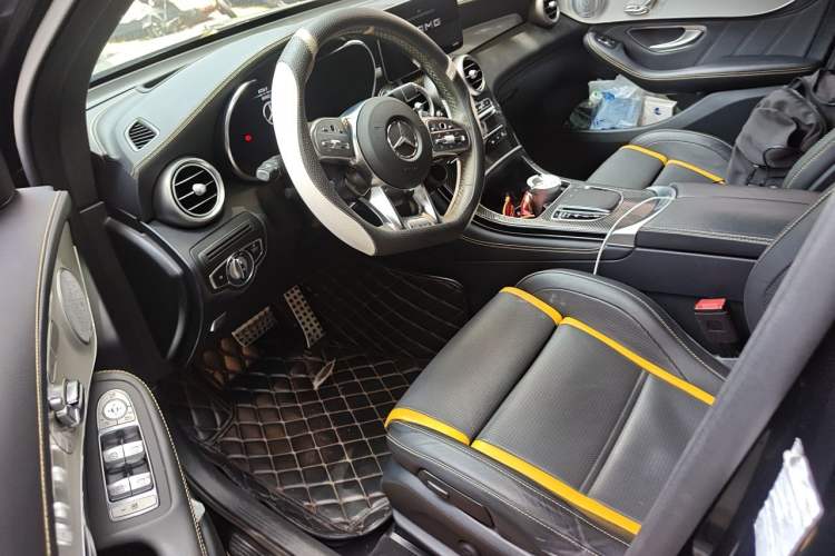 Used Mercedes-Benz GLC Coupe AMG 2020 AMG GLC 63 S 4MATIC+ Coupe SUV Driver Seat