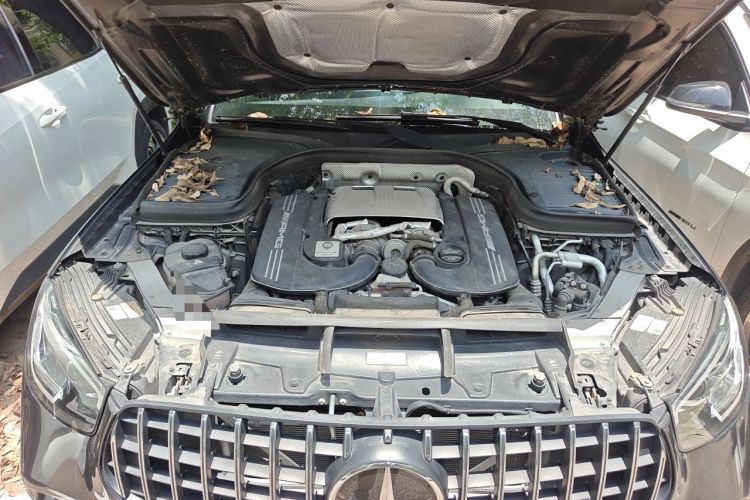 Used Mercedes-Benz GLC Coupe AMG 2020 AMG GLC 63 S 4MATIC+ Coupe SUV Engine Bay