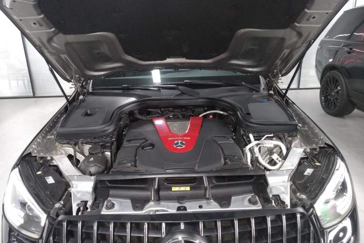 Used Mercedes-Benz GLC Coupe AMG 2020 AMG GLC 43 4MATIC Coupe SUV Engine Bay