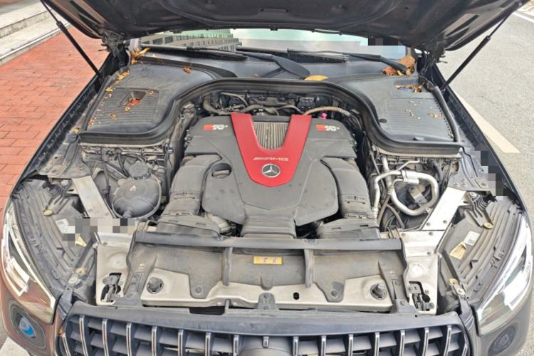 Used Mercedes-Benz GLC Coupe AMG 2020 AMG GLC 43 4MATIC Coupe SUV Engine Bay