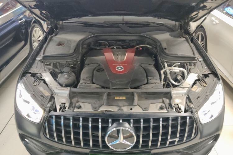 Used Mercedes-Benz GLC Coupe AMG 2020 AMG GLC 43 4MATIC Coupe SUV Engine Bay
