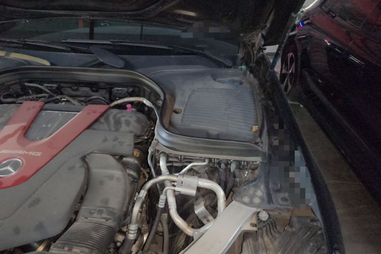Used Mercedes-Benz GLC Coupe AMG 2020 AMG GLC 43 4MATIC Coupe SUV Engine Bay Left