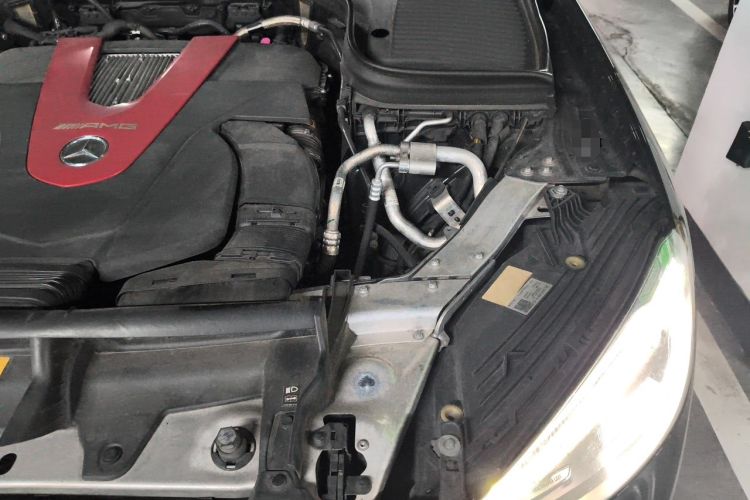 Used Mercedes-Benz GLC Coupe AMG 2020 AMG GLC 43 4MATIC Coupe SUV Engine Bay Left