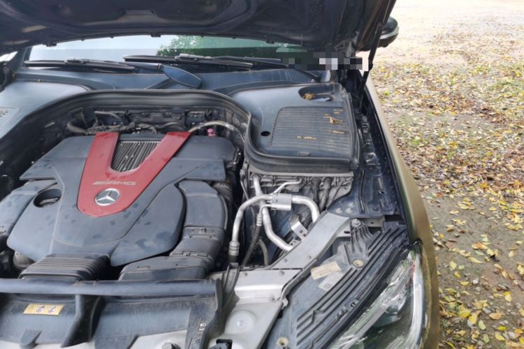 Used Mercedes-Benz GLC Coupe AMG 2020 AMG GLC 43 4MATIC Coupe SUV Engine Bay Left