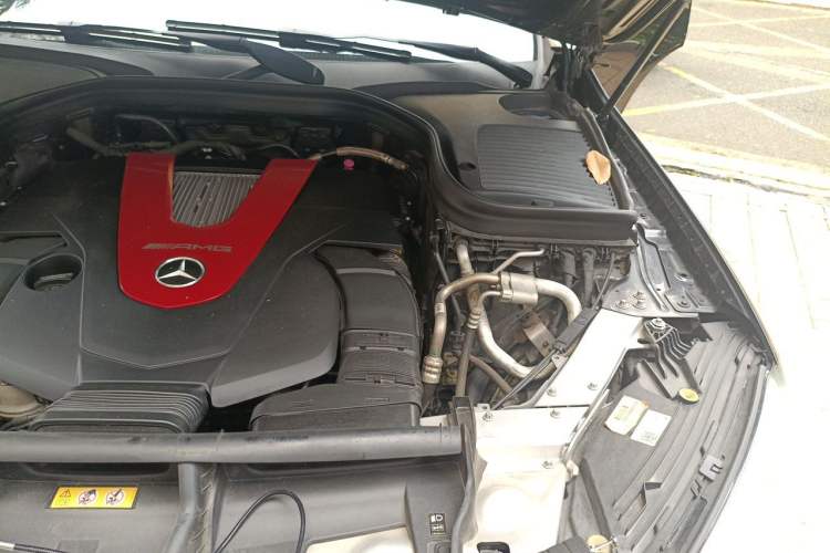 Used Mercedes-Benz GLC Coupe AMG 2020 AMG GLC 43 4MATIC Coupe SUV Engine Bay Left