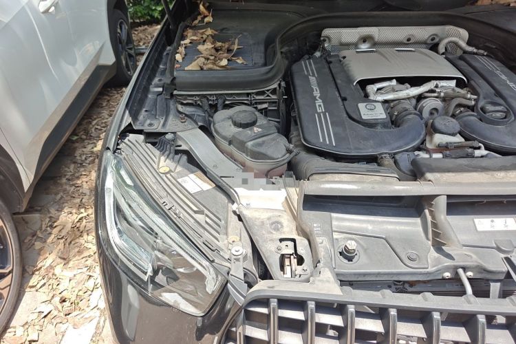 Used Mercedes-Benz GLC Coupe AMG 2020 AMG GLC 63 S 4MATIC+ Coupe SUV Engine Bay Right