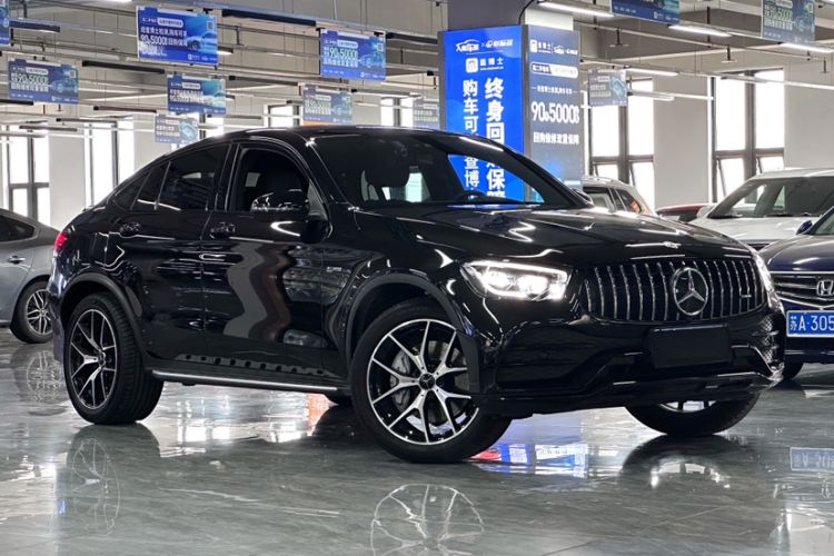 Used Mercedes-Benz GLC Coupe AMG 2020 AMG GLC 43 4MATIC Coupe SUV Exterior 3