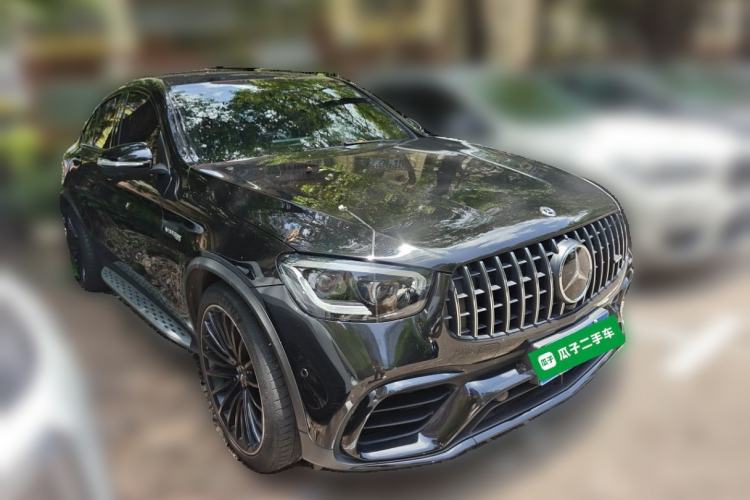 Used Mercedes-Benz GLC Coupe AMG 2020 AMG GLC 63 S 4MATIC+ Coupe SUV Front Right 45 Deg