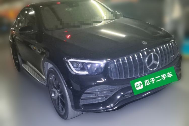 Used Mercedes-Benz GLC Coupe AMG 2020 AMG GLC 43 4MATIC Coupe SUV Front Right 45 Deg