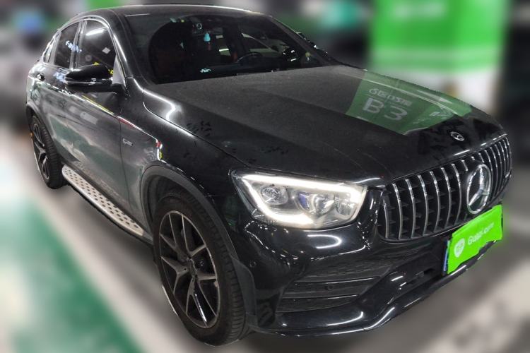 Used Mercedes-Benz GLC Coupe AMG 2020 AMG GLC 43 4MATIC Coupe SUV Front Right 45 Deg