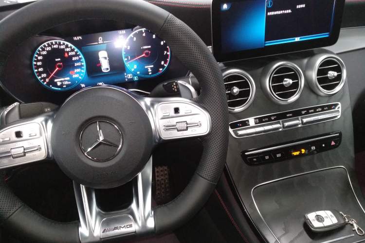 Used Mercedes-Benz GLC Coupe AMG 2020 AMG GLC 43 4MATIC Coupe SUV Gear Lever