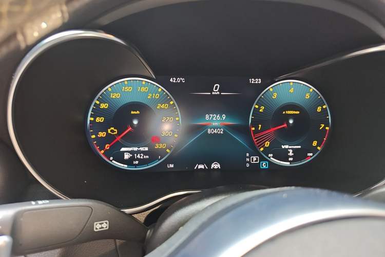 Used Mercedes-Benz GLC Coupe AMG 2020 AMG GLC 63 S 4MATIC+ Coupe SUV Instrument Cluster