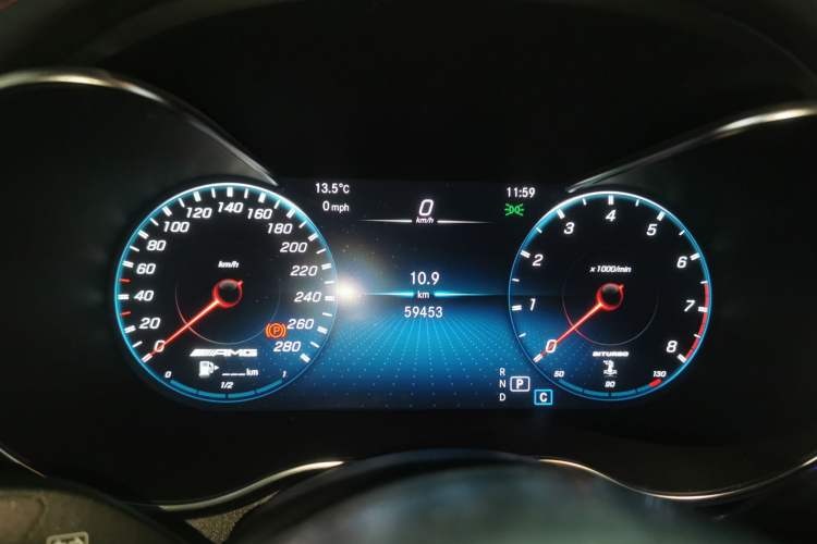 Used Mercedes-Benz GLC Coupe AMG 2020 AMG GLC 43 4MATIC Coupe SUV Instrument Cluster