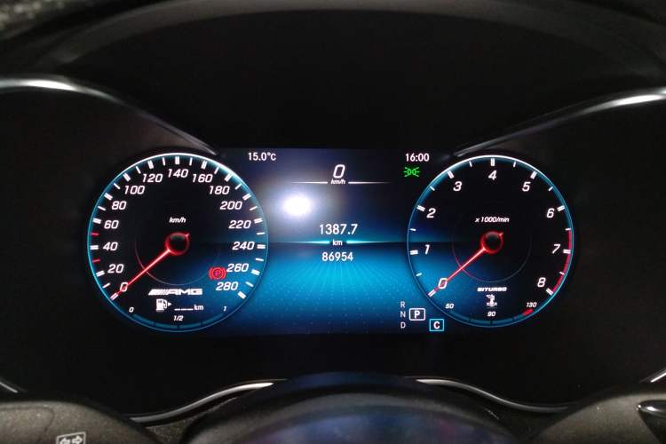 Used Mercedes-Benz GLC Coupe AMG 2020 AMG GLC 43 4MATIC Coupe SUV Instrument Cluster