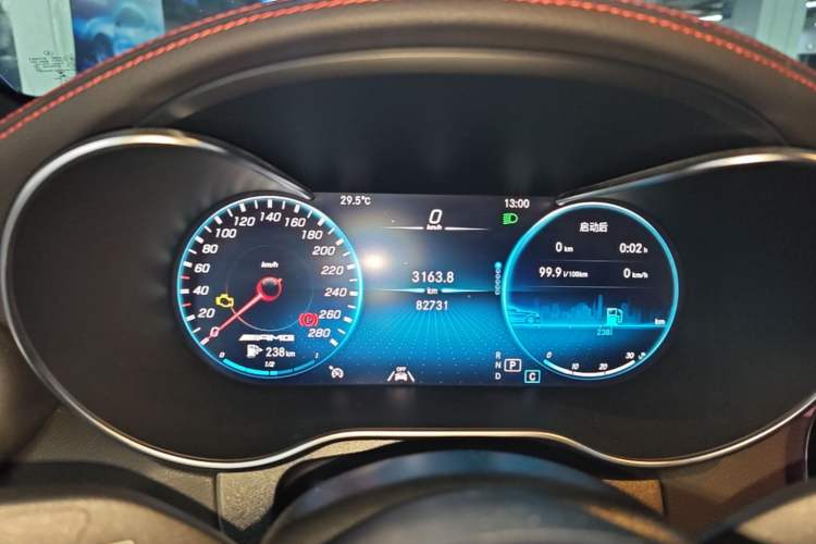 Used Mercedes-Benz GLC Coupe AMG 2020 AMG GLC 43 4MATIC Coupe SUV Instrument Cluster