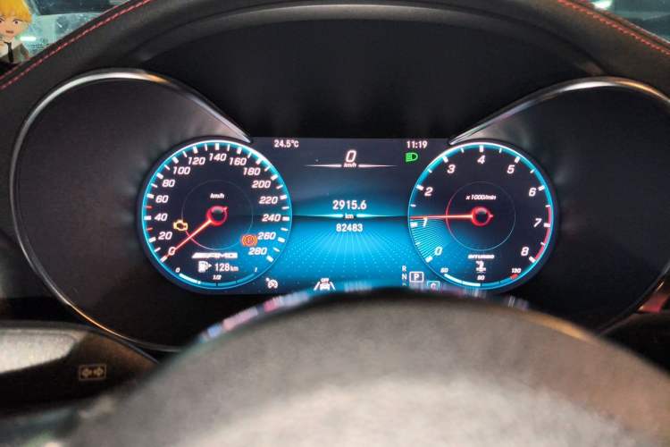 Used Mercedes-Benz GLC Coupe AMG 2020 AMG GLC 43 4MATIC Coupe SUV Instrument Cluster