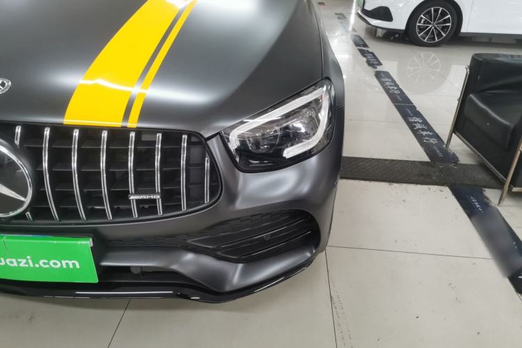 Used Mercedes-Benz GLC Coupe AMG 2020 AMG GLC 43 4MATIC Coupe SUV Left Front Headlight