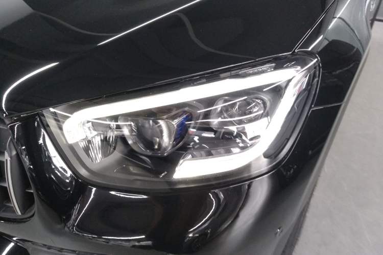 Used Mercedes-Benz GLC Coupe AMG 2020 AMG GLC 43 4MATIC Coupe SUV Left Front Headlight