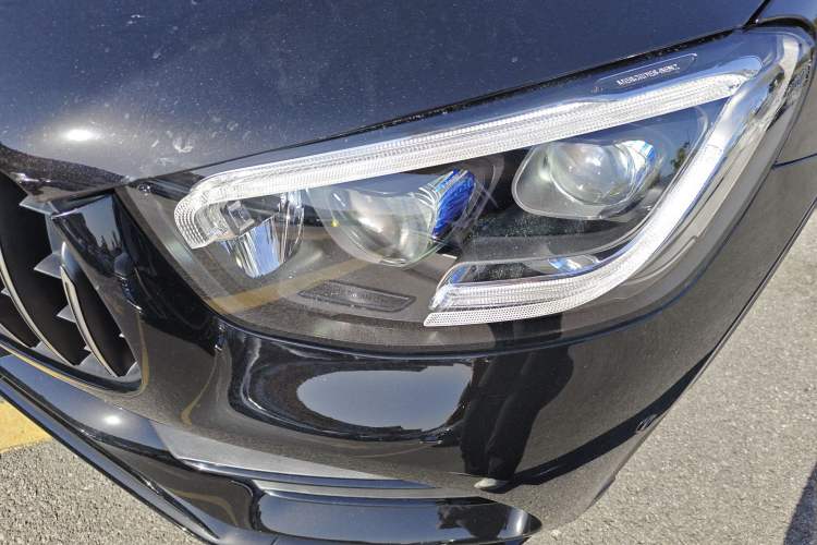 Used Mercedes-Benz GLC Coupe AMG 2020 AMG GLC 43 4MATIC Coupe SUV Left Front Headlight