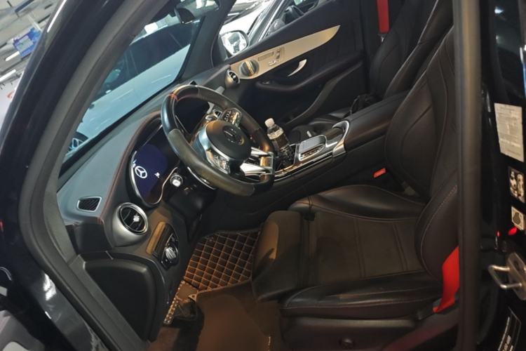 Used Mercedes-Benz GLC Coupe AMG 2020 AMG GLC 43 4MATIC Coupe SUV Left Front Seat