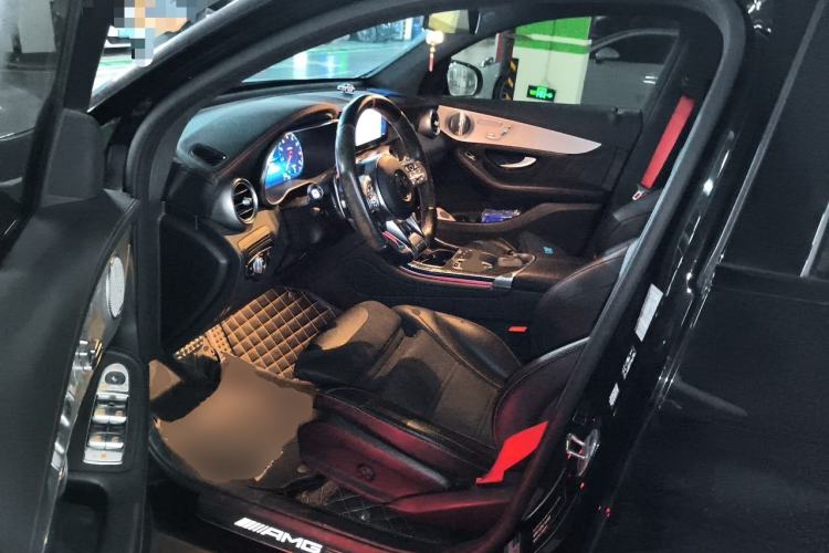 Used Mercedes-Benz GLC Coupe AMG 2020 AMG GLC 43 4MATIC Coupe SUV Left Front Seat