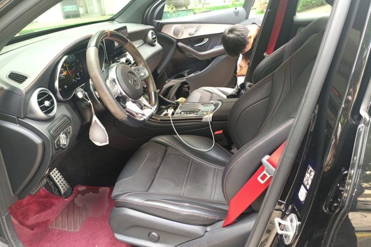 Used Mercedes-Benz GLC Coupe AMG 2020 AMG GLC 43 4MATIC Coupe SUV Left Front Seat