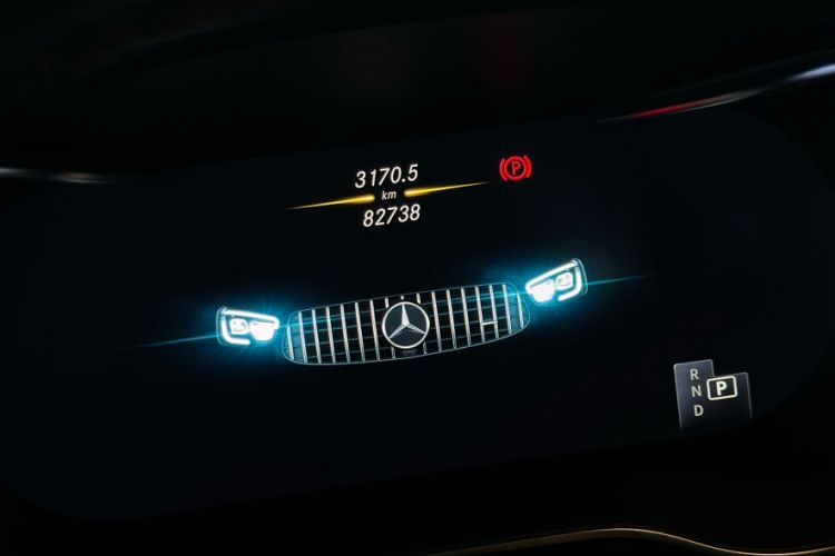 Used Mercedes-Benz GLC Coupe AMG 2020 AMG GLC 43 4MATIC Coupe SUV Odometer Close Up