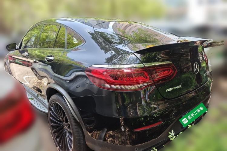 Used Mercedes-Benz GLC Coupe AMG 2020 AMG GLC 63 S 4MATIC+ Coupe SUV Rear Left 45 Deg