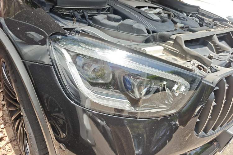 Used Mercedes-Benz GLC Coupe AMG 2020 AMG GLC 63 S 4MATIC+ Coupe SUV Right Front Headlight