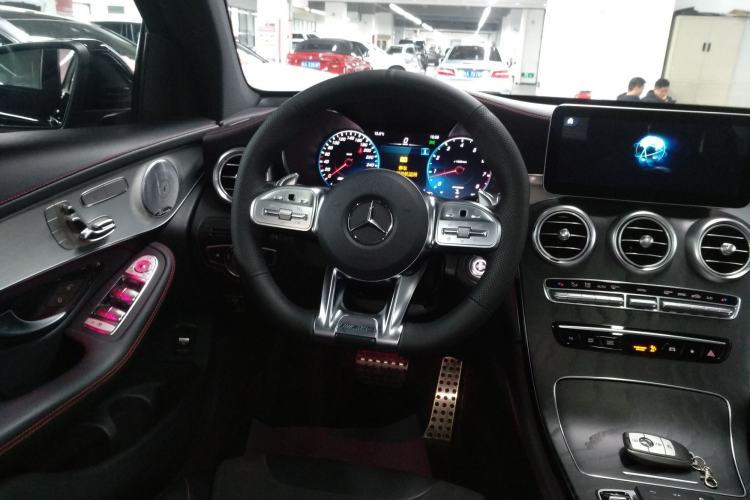 Used Mercedes-Benz GLC Coupe AMG 2020 AMG GLC 43 4MATIC Coupe SUV Steering Wheel