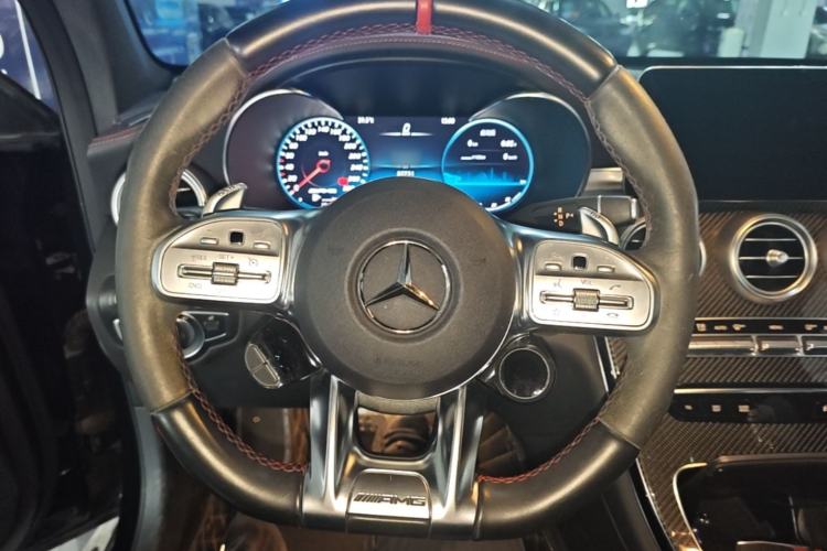 Used Mercedes-Benz GLC Coupe AMG 2020 AMG GLC 43 4MATIC Coupe SUV Steering Wheel