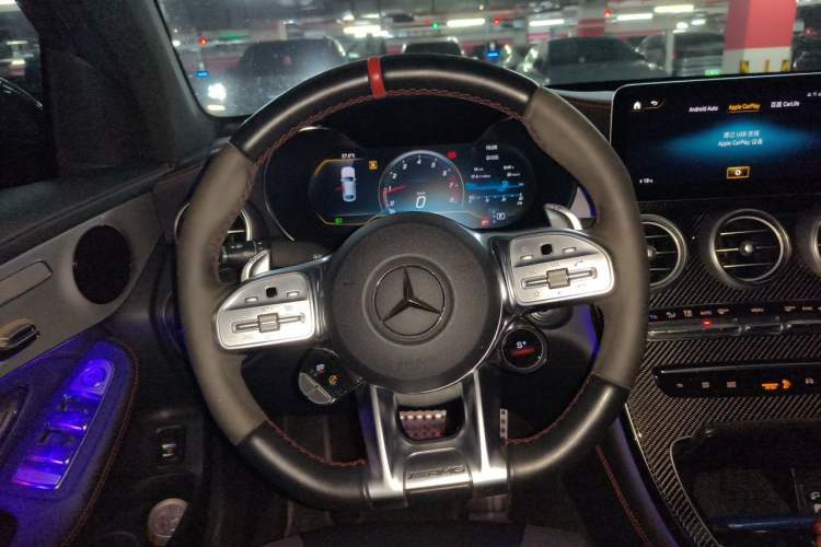 Used Mercedes-Benz GLC Coupe AMG 2020 AMG GLC 43 4MATIC Coupe SUV Steering Wheel