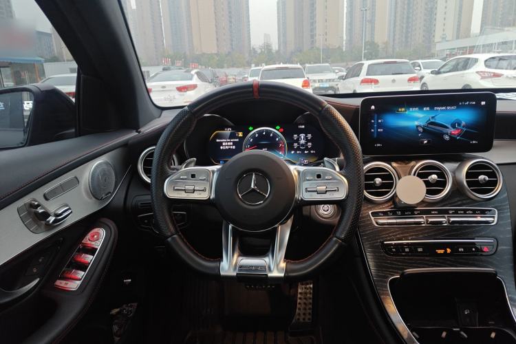 Used Mercedes-Benz GLC Coupe AMG 2020 AMG GLC 43 4MATIC Coupe SUV Steering Wheel