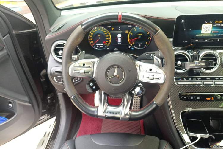 Used Mercedes-Benz GLC Coupe AMG 2020 AMG GLC 43 4MATIC Coupe SUV Steering Wheel