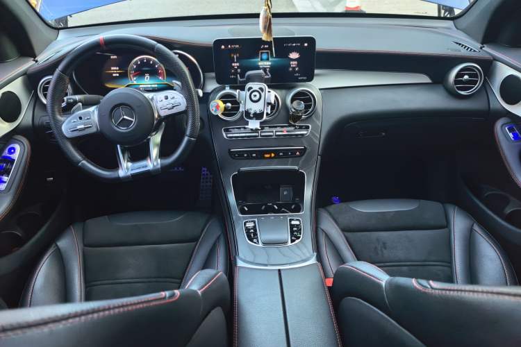 Used Mercedes-Benz GLC Coupe AMG 2020 AMG GLC 43 4MATIC Coupe SUV Center Console