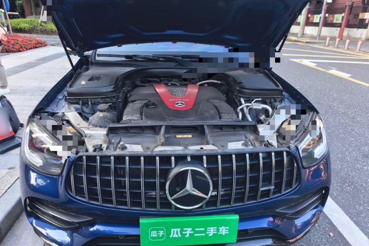 Used Mercedes-Benz GLC Coupe AMG 2020 AMG GLC 43 4MATIC Coupe SUV Engine Bay