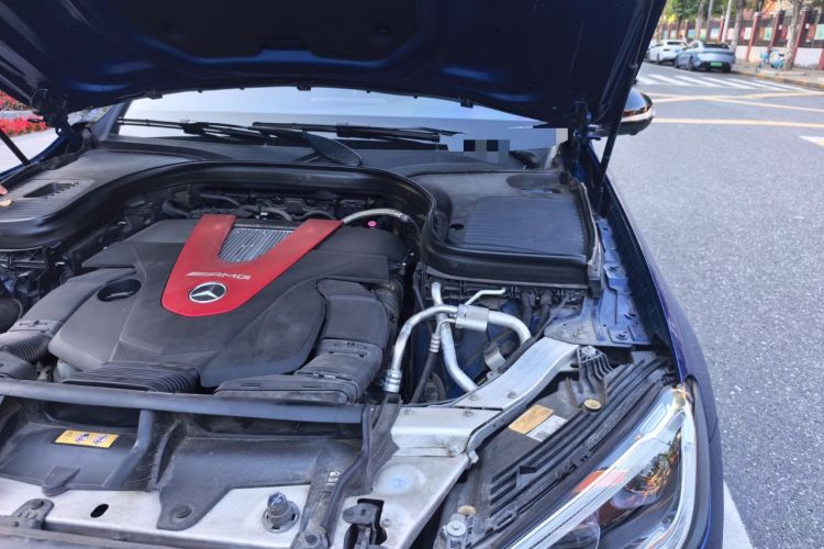 Used Mercedes-Benz GLC Coupe AMG 2020 AMG GLC 43 4MATIC Coupe SUV Engine Bay Left