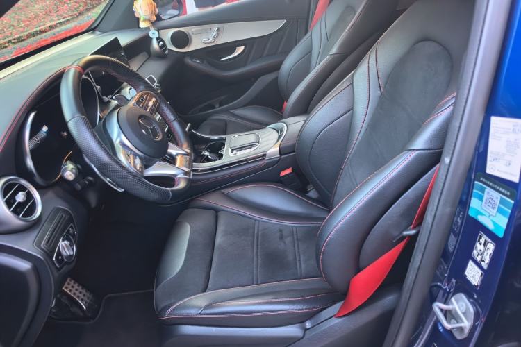 Used Mercedes-Benz GLC Coupe AMG 2020 AMG GLC 43 4MATIC Coupe SUV Left Front Seat