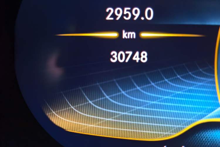 Used Mercedes-Benz GLC Coupe AMG 2020 AMG GLC 43 4MATIC Coupe SUV Odometer Close Up