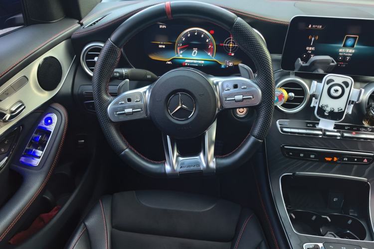 Used Mercedes-Benz GLC Coupe AMG 2020 AMG GLC 43 4MATIC Coupe SUV Steering Wheel