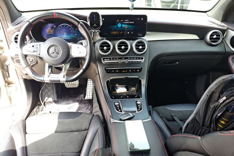 Used Mercedes-Benz GLC Coupe AMG 2020 AMG GLC 43 4MATIC Coupe SUV Center Console