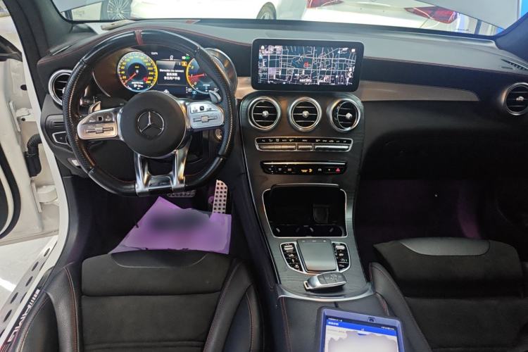 Used Mercedes-Benz GLC Coupe AMG 2020 AMG GLC 43 4MATIC Coupe SUV Center Console