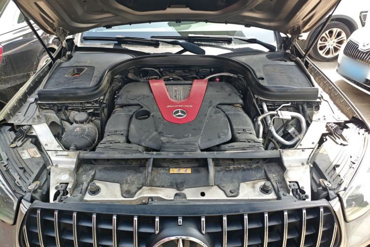 Used Mercedes-Benz GLC Coupe AMG 2020 AMG GLC 43 4MATIC Coupe SUV Engine Bay