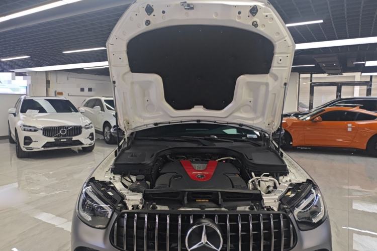 Used Mercedes-Benz GLC Coupe AMG 2020 AMG GLC 43 4MATIC Coupe SUV Engine Bay