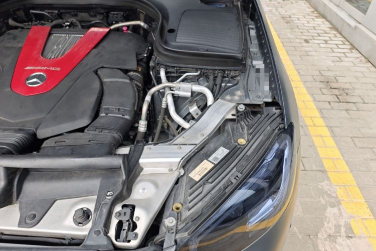 Used Mercedes-Benz GLC Coupe AMG 2020 AMG GLC 43 4MATIC Coupe SUV Engine Bay Left