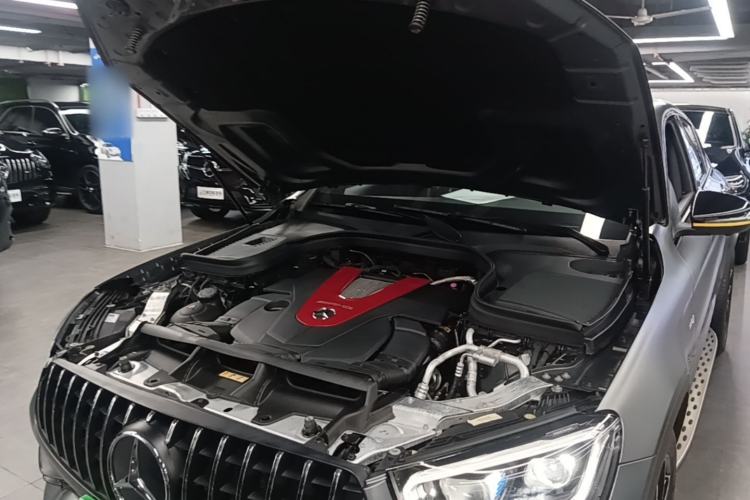 Used Mercedes-Benz GLC Coupe AMG 2020 AMG GLC 43 4MATIC Coupe SUV Engine Bay